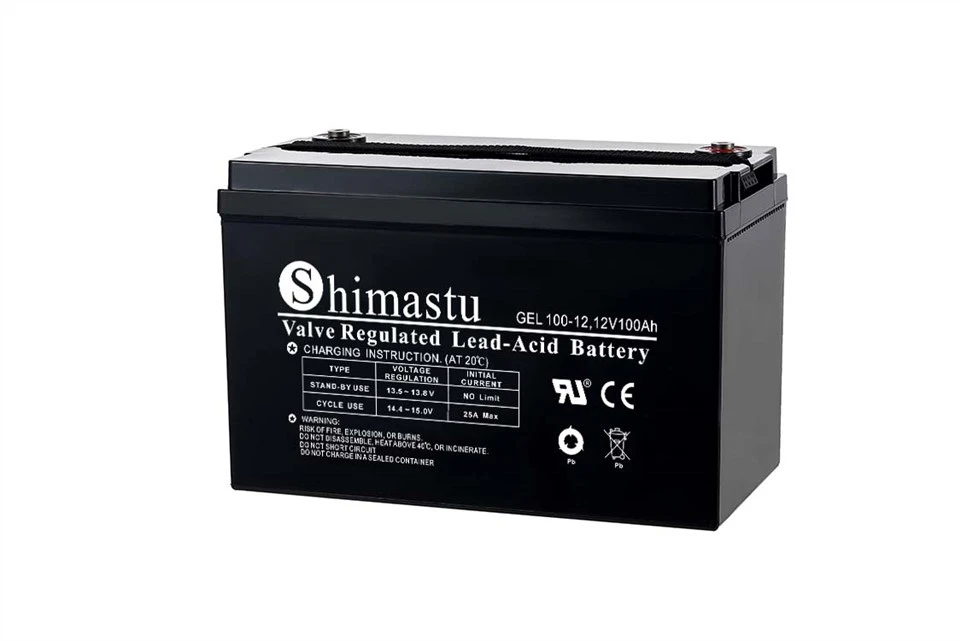 12V100Ahゲルバッテリー