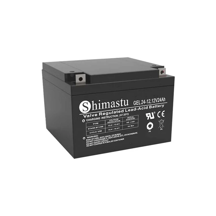 12V 24Ah ゲルバッテリー