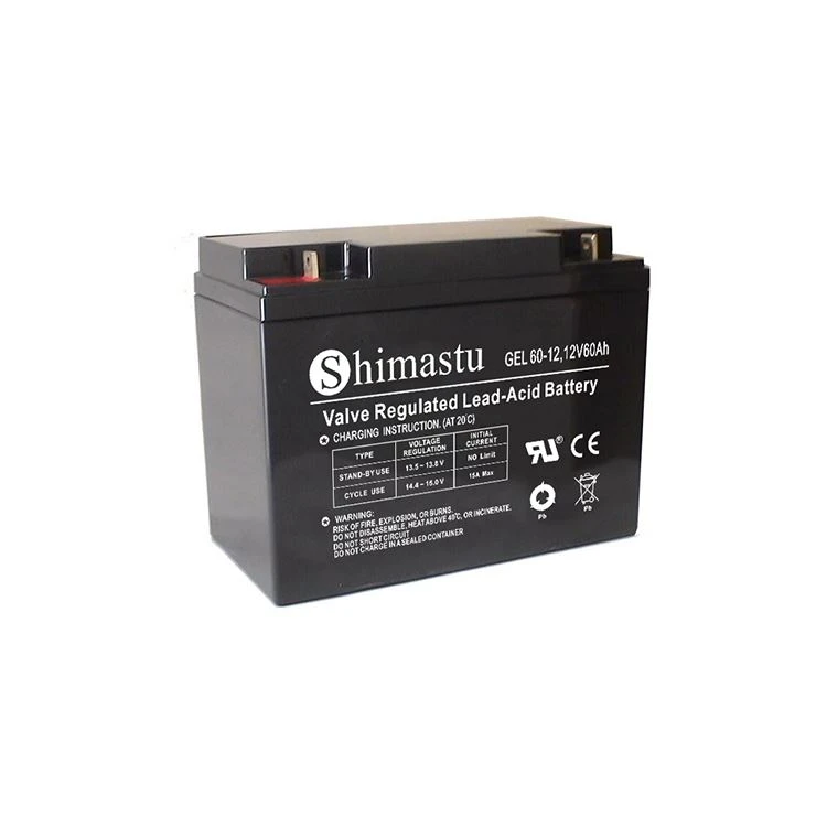 12V 60Ah ゲルバッテリー