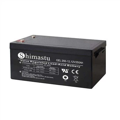 12V 250Ah ゲルバッテリー