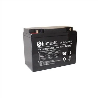 12V 60Ah ゲルバッテリー