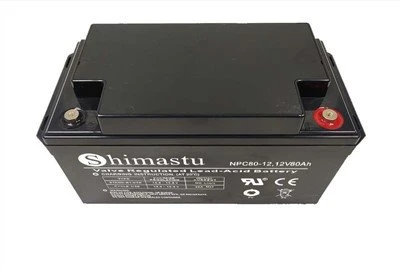 12V 80Ah ディープサイクルバッテリー