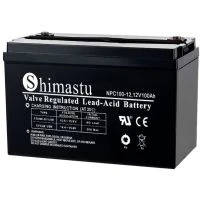 12V100AHディープサイクルバッテリー